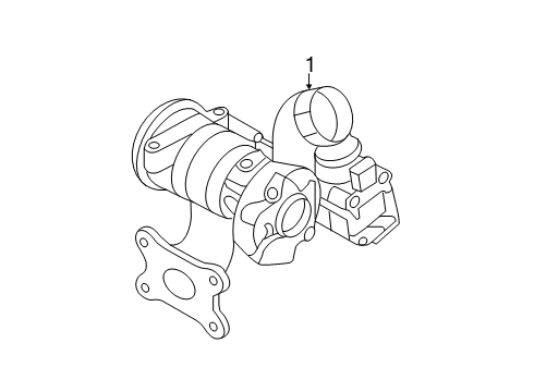 2022 Audi Q3 Exhaust Manifold