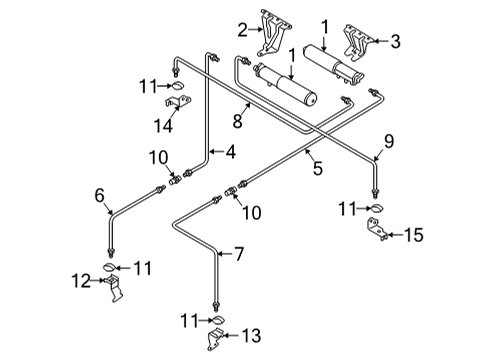 2022 Audi RS5 Hydraulic Components