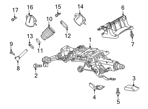 2010 Audi R8 Lower Shaft Diagram for 400-419-753-C