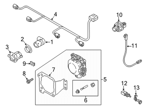 2022 Audi A5 Sportback Switches & Sensors