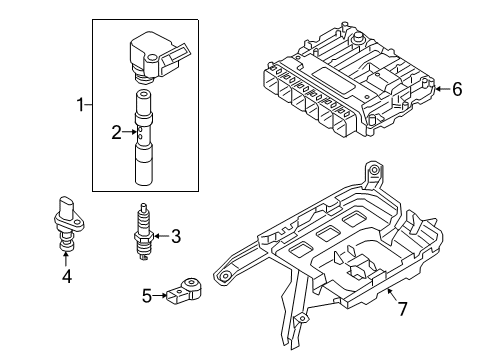 2019 Audi A6 Quattro ECM Diagram for 4K0-907-559-A-4K0