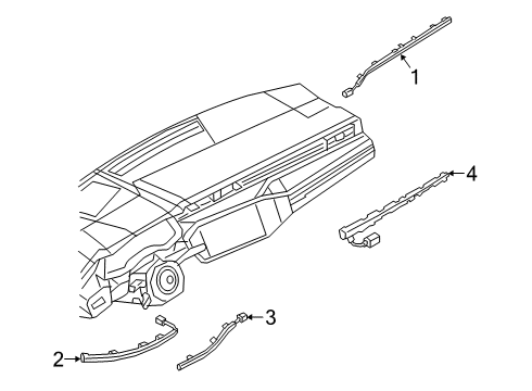 2023 Audi RS Q8 Cluster & Switches, Instrument Panel