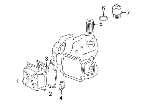 2009 Audi A3 Transaxle Parts