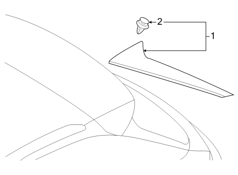 2024 Audi Q8 e-tron Rear Spoiler