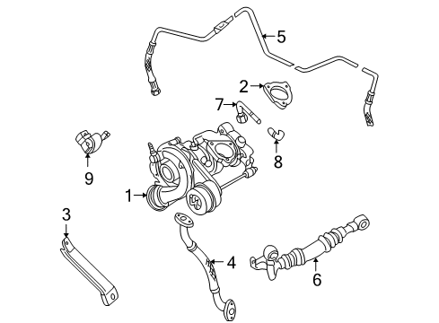 2004 Audi A4 Quattro Turbocharger