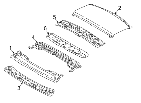 2022 Audi S5 Roof & Components