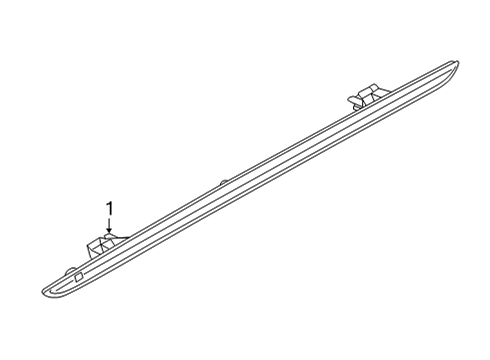 2021 Audi RS6 Avant High Mount Lamps