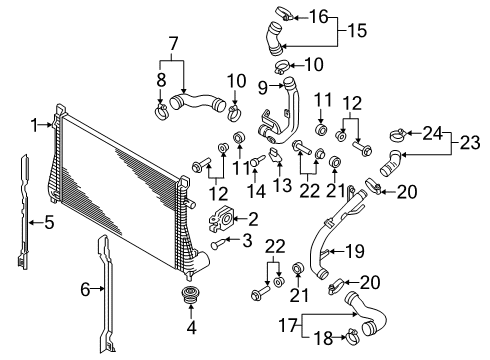 2020 Audi TT Quattro Intercooler Diagram 2