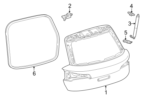 2022 Audi Q5 Gate & Hardware