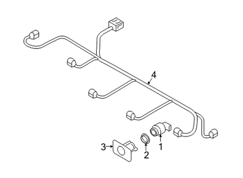 2021 Audi RS7 Sportback Parking Aid Diagram 4