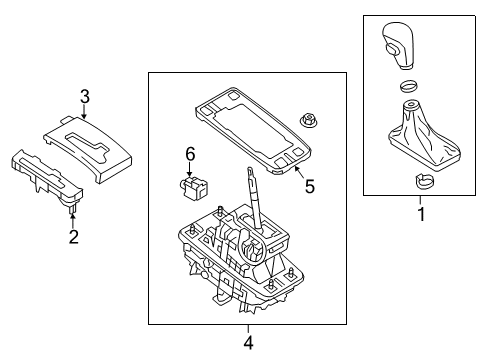 2014 Audi A6 Console