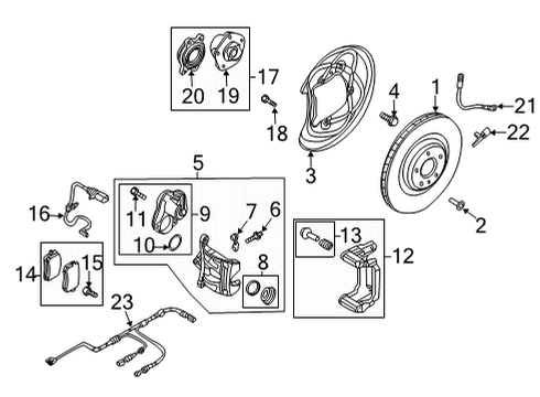 2022 Audi A6 allroad Parking Brake