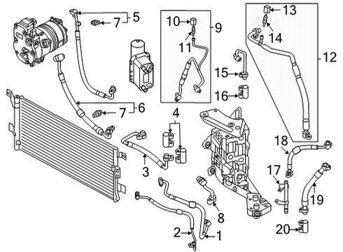 2022 Audi Q5 Hoses & Lines