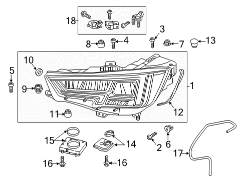 2017 Audi A4 Headlamps, Headlamp Washers/Wipers