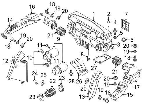 2015 Audi R8 Air Intake Diagram 7