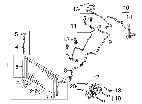 2009 Audi Q7 Air Conditioner Diagram 3