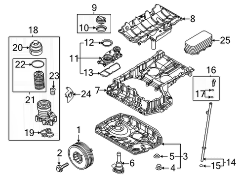 2020 Audi A8 Quattro Filters