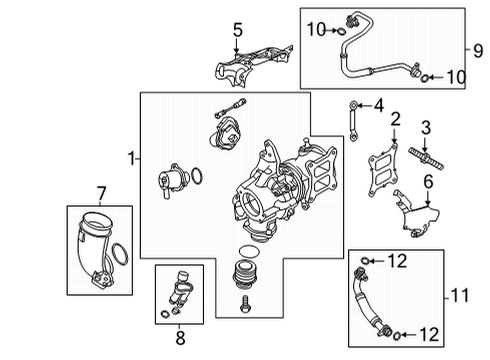 2022 Audi A4 Quattro Turbocharger & Components