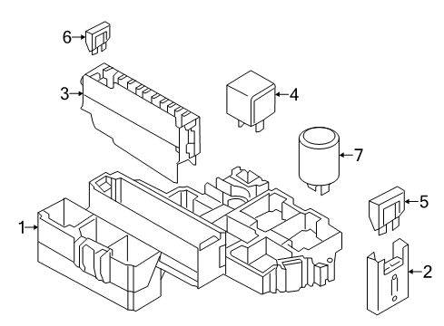 2013 Audi A6 Quattro Fuse & Relay Diagram 2