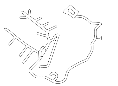 2022 Audi RS5 Wiring Harness