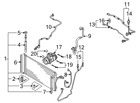 2010 Audi Q7 Air Conditioner Diagram 2