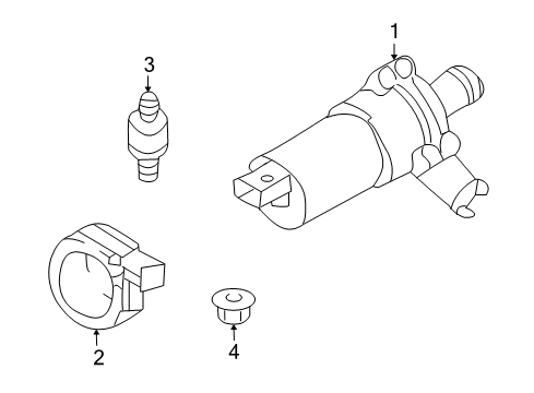 2012 Audi R8 Water Pump