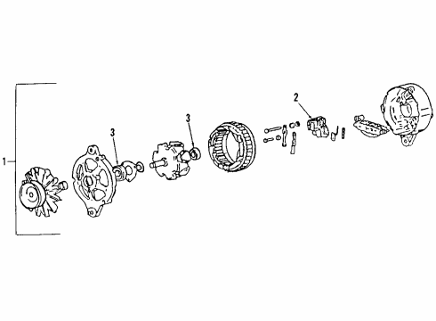 2007 Audi Q7 Alternator