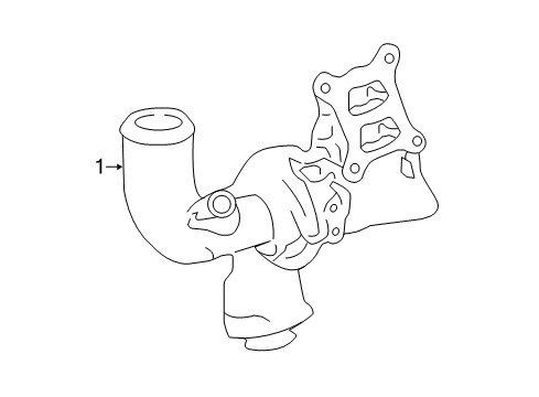 2017 Audi Q7 Exhaust Manifold