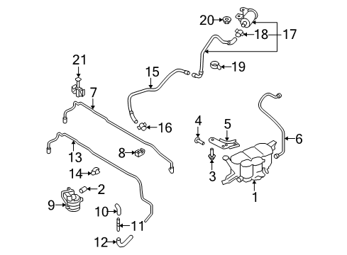 2008 Audi S5 Emission Components