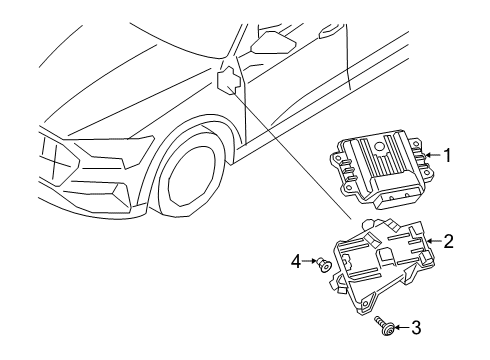 2022 Audi Q3 Electrical Components