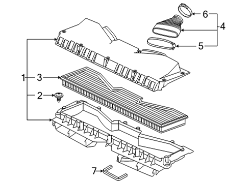 2022 Audi RS7 Sportback Air Intake