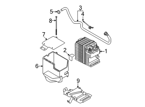 2020 Audi A6 Quattro Battery