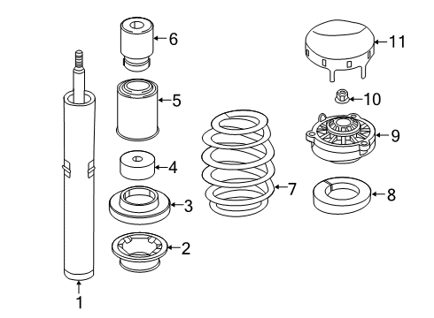 2019 Audi RS5 Struts & Components  Diagram 2