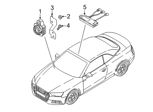 2022 Audi S5 Alarm System