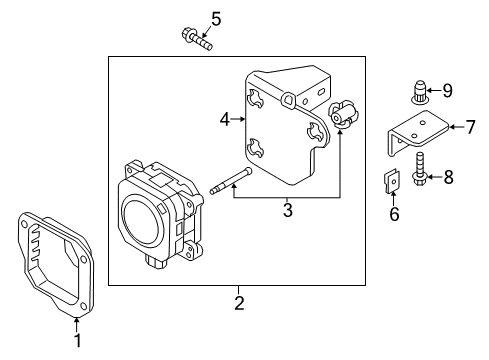 2013 Audi RS5 Cruise Control System Diagram 1