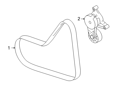 2007 Audi A3 Belts & Pulleys