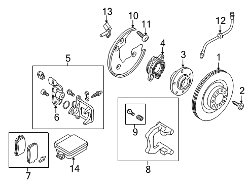 2014 Audi A4 Anti-Lock Brakes