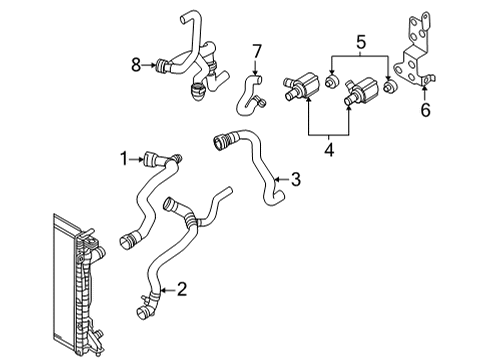 2021 Audi A4 allroad Hoses & Lines