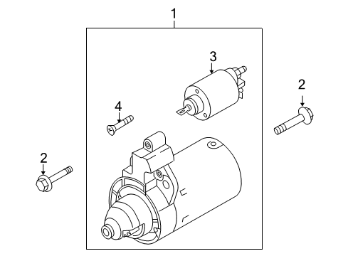 2008 Audi A5 Quattro Starter