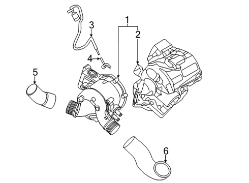 2022 Audi S7 Sportback Intercooler