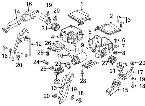 2015 Audi R8 Filters Diagram 3