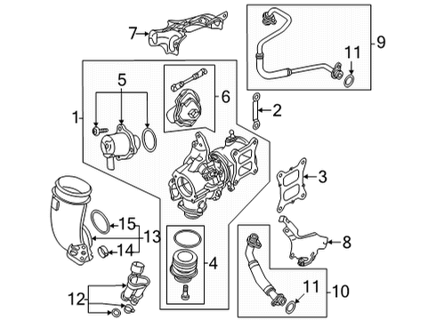 2023 Audi A6 Quattro Turbocharger