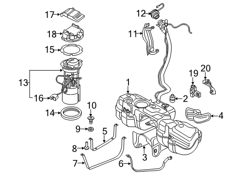 2023 Audi Q7 Fuel Supply