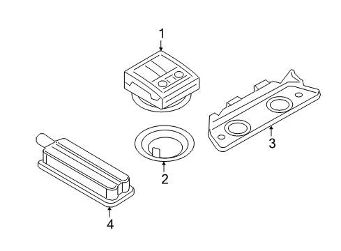 2023 Audi Q7 Interior Lamps