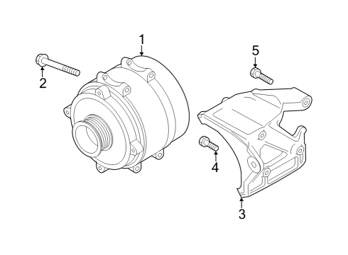 2022 Audi Q8 Alternator Diagram 2