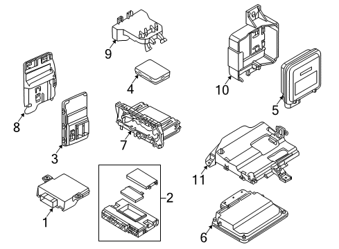 2022 Audi S5 Electrical Components