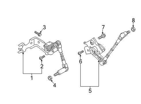 2023 Audi A5 Quattro Electrical Components Diagram 4