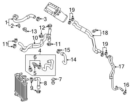 2015 Audi S7 Hoses, Lines & Pipes