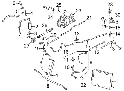 2015 Audi R8 Air Conditioner Diagram 2