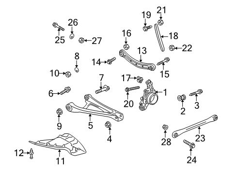 2013 Audi Q7 Rear Suspension